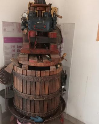 pressa idraulica per uva