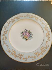 Antico piatto ceramica Limoges Vieux Versailles