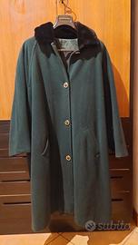 Cappotto verde donna taglia L vintage anni 80
