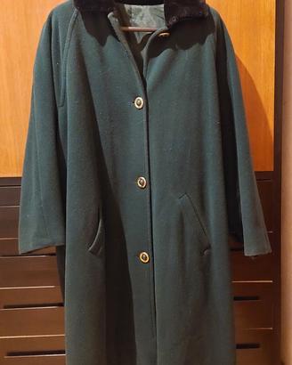 Cappotto verde donna taglia L vintage anni 80
