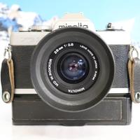 Minolta XG1 con 28mm