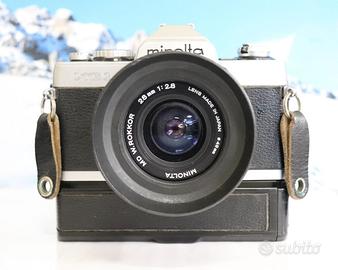 Minolta XG1 con 28mm