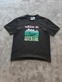 T-shirt Adidas Adventure nera taglia M