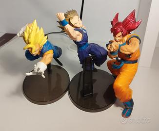 Lotto 3 statuette Dragonball - Vegito-Goku-Gohan