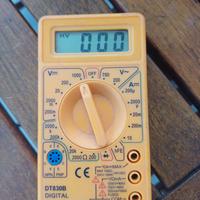 multimetro tester digitale