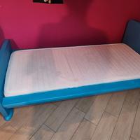 Letto Ikea Mammut blu/azzurro