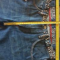 Jeans Paul Smith cintura borchiata