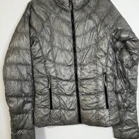 Piumino the north face grigio puffer xs