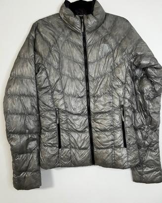 Piumino the north face grigio puffer xs