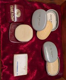 Saponette Vintage Jean Patou, Lancôme, Air France 