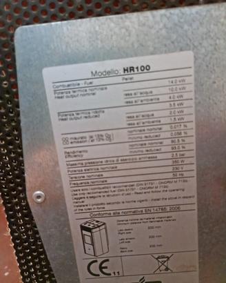 termostufa a pellet Ravelli 