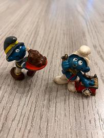 2 Puffi Schleich originali anni ‘80 - 20062 20177