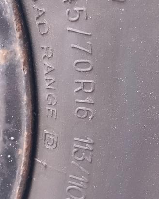 pneumatici invernali Isuzu Dmax