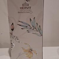 Candeliere "Obelisco" in cristallo 28 cm - HERVIT 