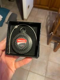 Portachiavi auto moto Ducati corse in carbonio