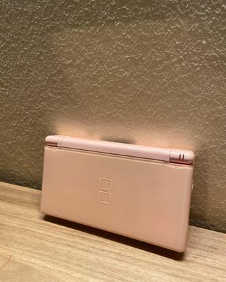 Nintendo ds lite rosa con caricatore