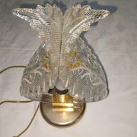 Abat-jour con foglie Murano