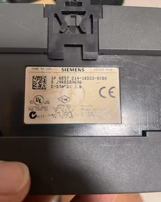PLC Siemens. CPU 214 e ricambi