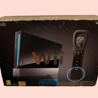 Wii nera con 3 giochi compresi