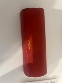 Scatola occhiali cartier nuova