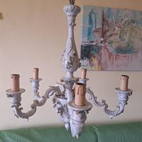 lampadario capodimonte