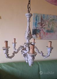 lampadario capodimonte