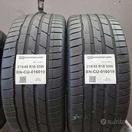 2 pneumatici hankook 215/45 r18 93w cu16019