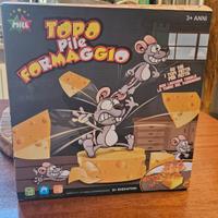 Gioco da tavolo topo pile formaggio 