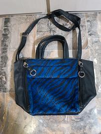 Borsa blu zebrata Yamamay NUOVA