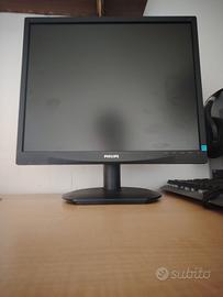 SCHERMO MONITOR, PHILIPS 100%FUNZIONANTE 