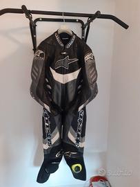 Tuta moto alpinestars tg 52 traforata