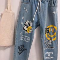 Jeans denim chiaro uomo