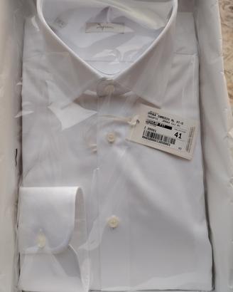 camicia bianca Ingram n 41 M/L