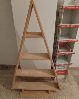 mobiletto triangolo libreria 