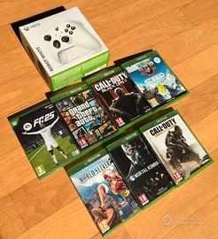 Controller Xbox One bianco + 7 giochi
