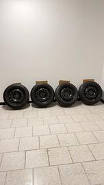 185 60 15 Gomme + Cerchi VW POLO / Skoda ecc.