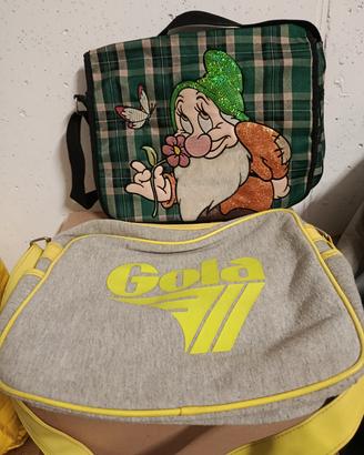 Borsa a tracolla vintage Disney - Brontolo 