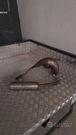 Marmitta artigianale arrow 70cc