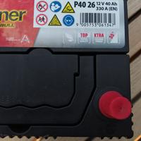Batteria auto 40AH  12V. Nuova