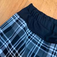 Gonna Tartan Scozzese nero bianco