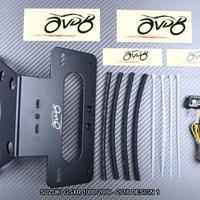 Portatarga corto SUZUKI GSXR 1000 2009 2016 2012
