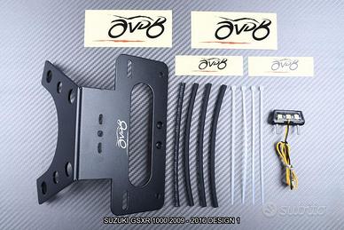 Portatarga corto SUZUKI GSXR 1000 2009 2016 2012