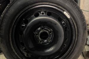 4 Ruote complete invernali 15" 5x100 