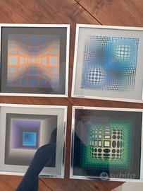 Quadri, stampe vintage, modernariato, optical