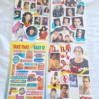 lotto stickers anni 90 cioè take that e altri