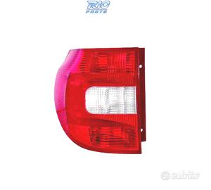 FANALE SINISTRO SKODA YETI 09-13 BIANCO ROSSO