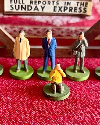 Subbuteo - Lotto 6 personaggi Fotografi Manager