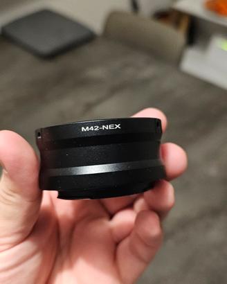 Adattatore M42 to Nex (per Sony mirrorless)