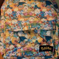 zaino Pokémon misura 46 x 38 nuovo 