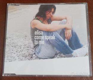CD singolo Elisa – Come Speak to Me 🎧 remix raro 